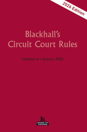 Blackhall's Circuit Court Rules 2026